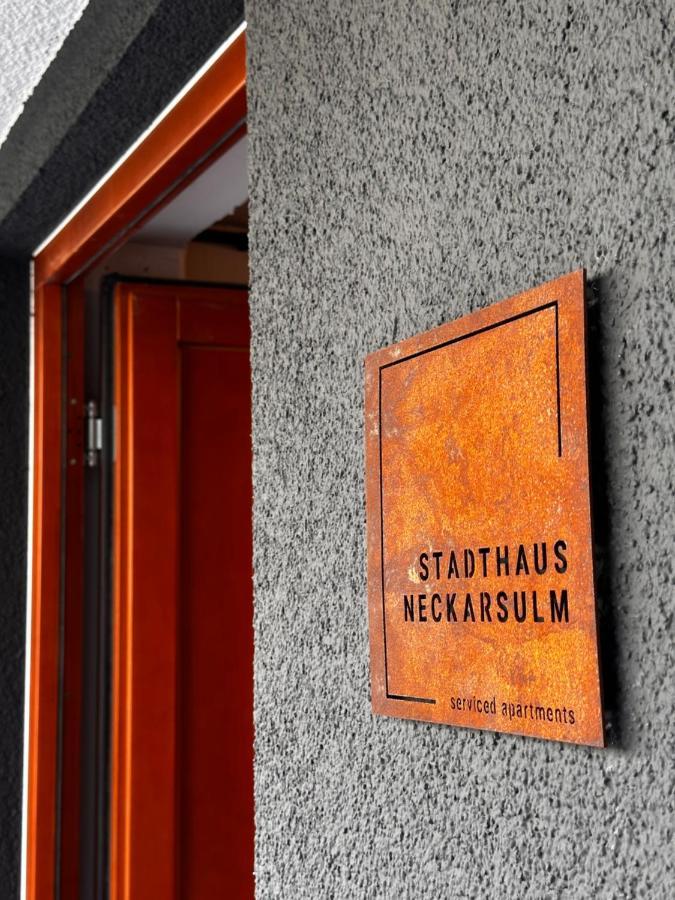 Stadthaus Neckarsulm Serviced Apartments - Stadthaus Heiner Exteriör bild